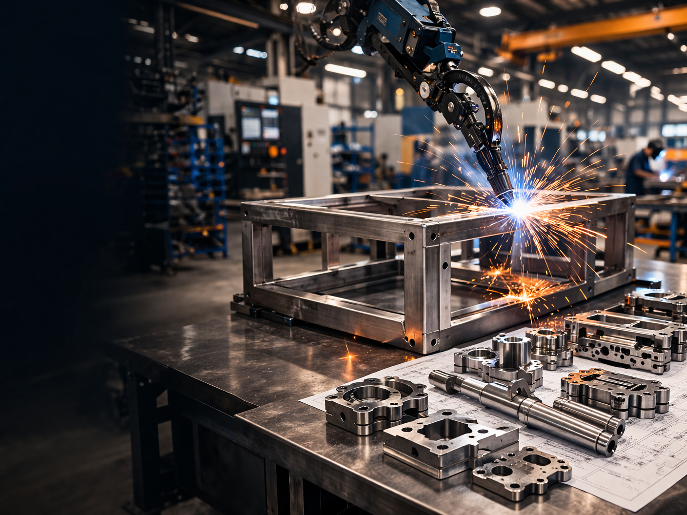 Industrial manufacturing and nearshore component production in Mexico for OEM packaging machinery